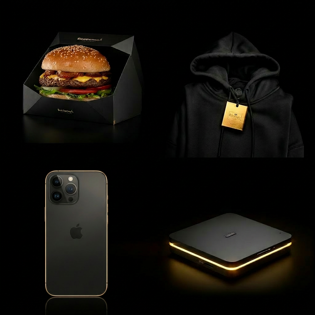 Premium product collage